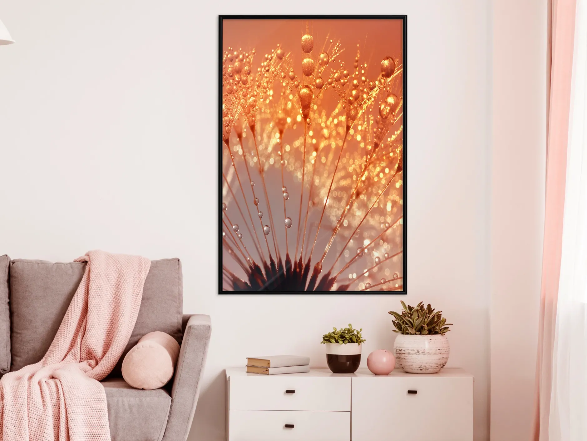 Poster 'Orange Breath of the Summer'