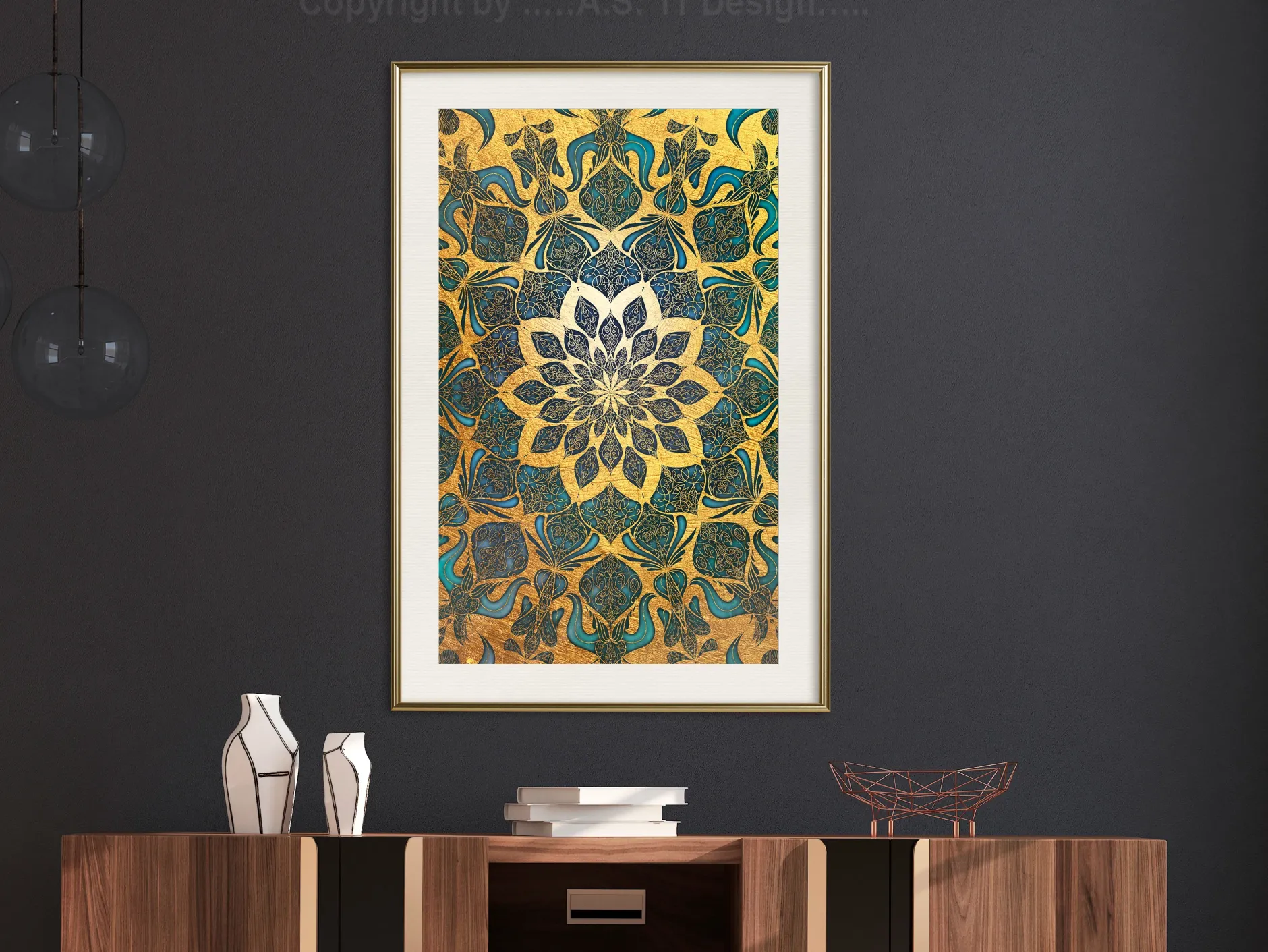 Poster 'Oriental Glow'
