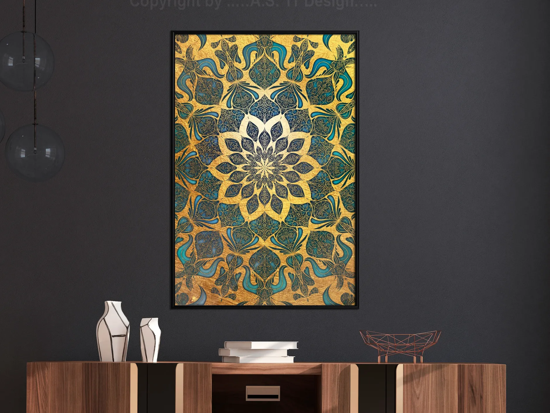 Poster 'Oriental Glow'