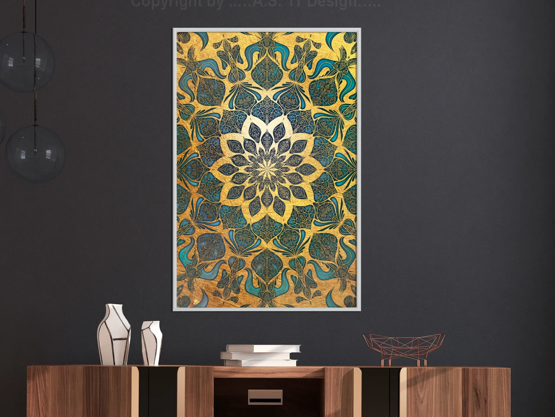 Poster 'Oriental Glow'
