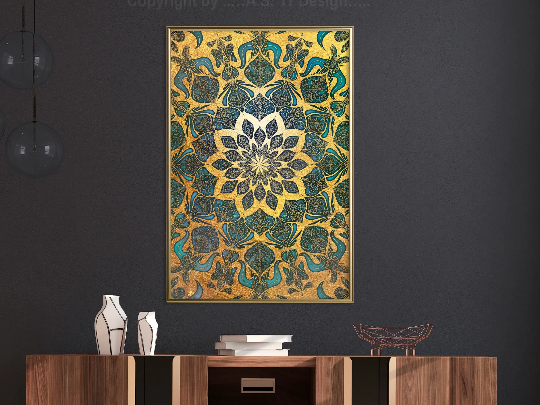 Poster 'Oriental Glow'