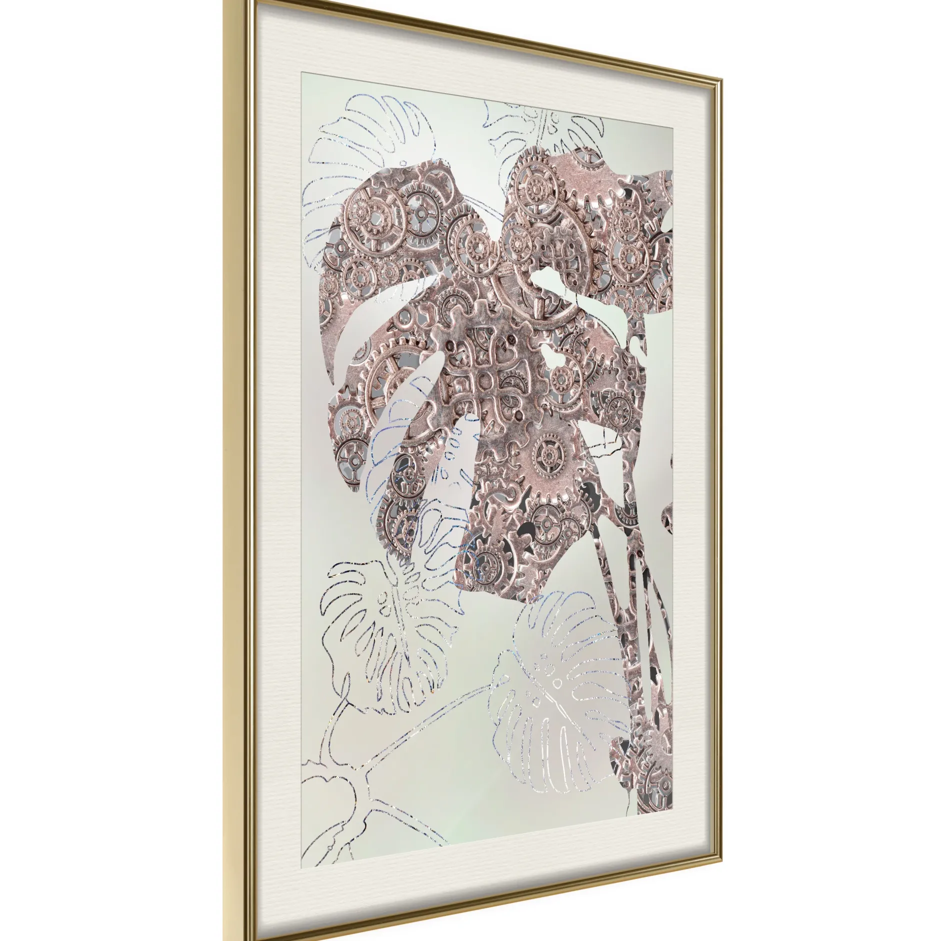 Poster 'Ornamented Monstera'