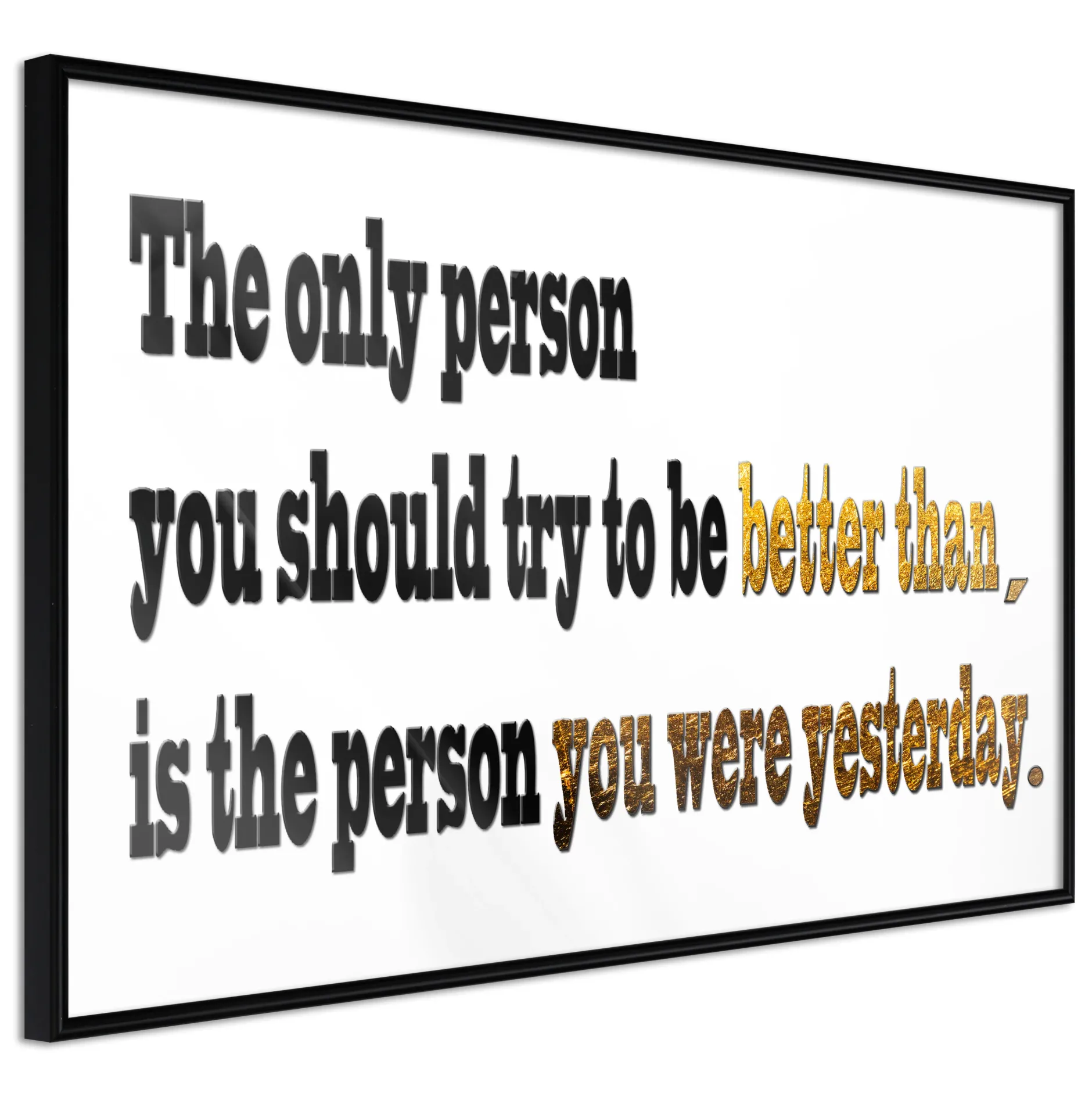 Poster 'Outdo Yourself'