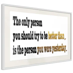 Poster 'Outdo Yourself'