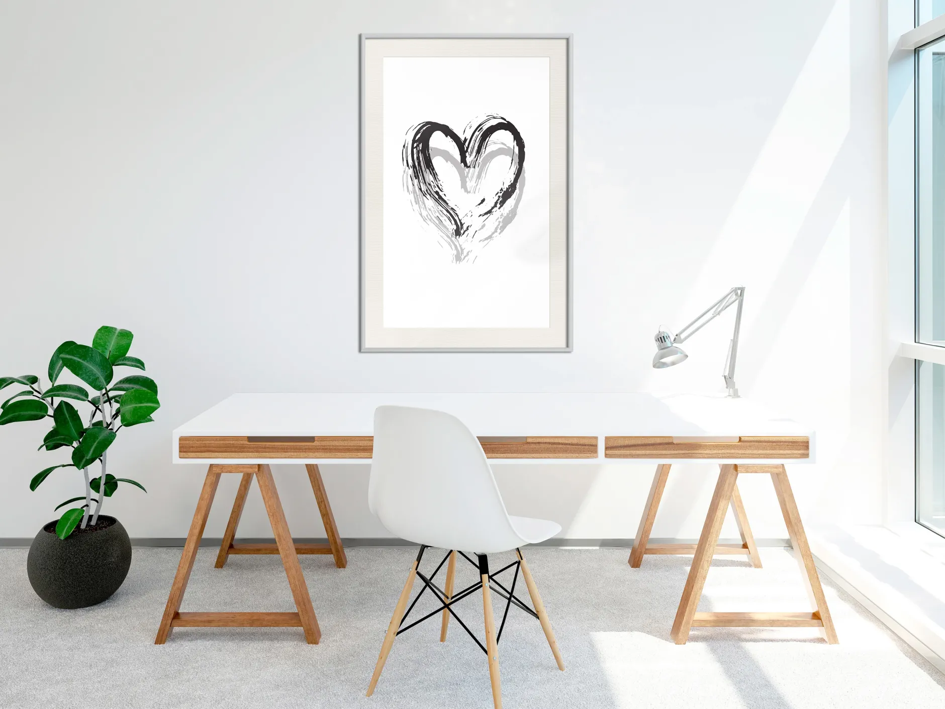 Poster 'Painted Declaration of Love'