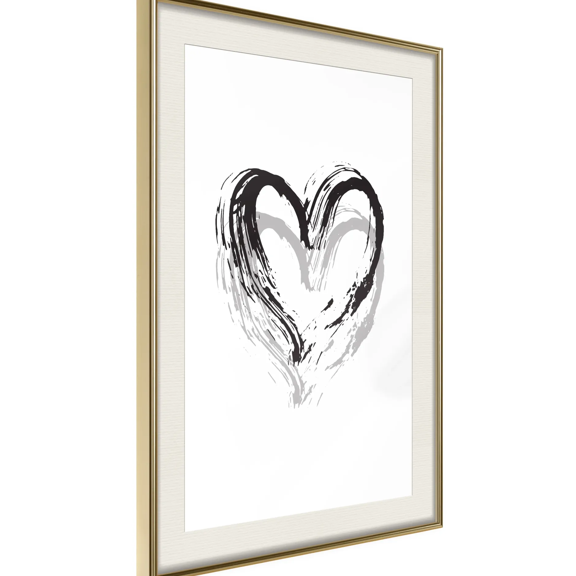 Poster 'Painted Declaration of Love'