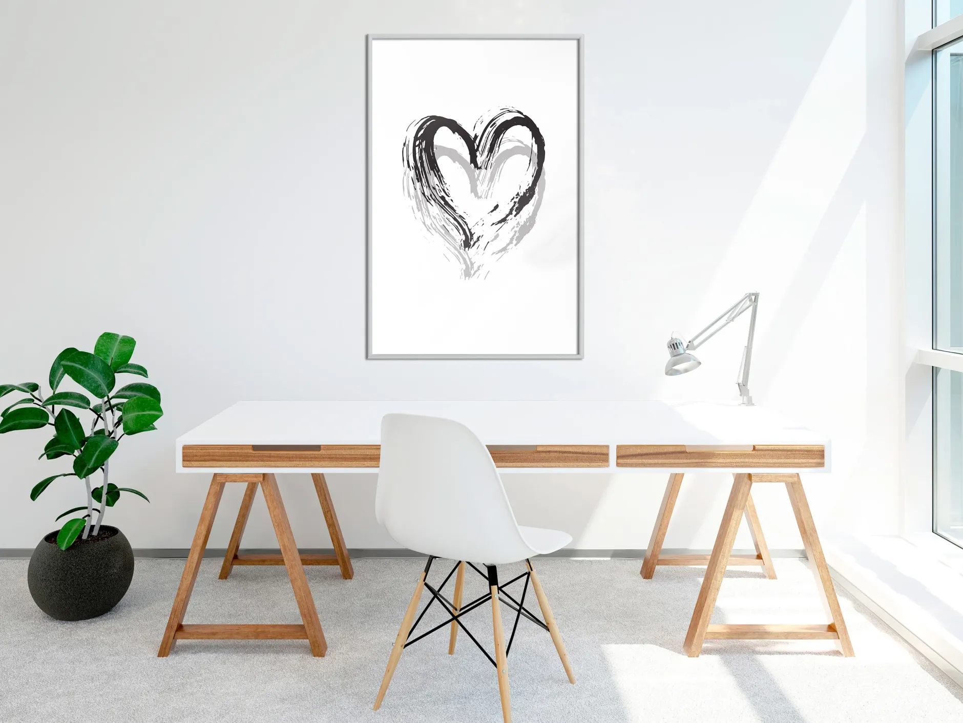 Poster 'Painted Declaration of Love'