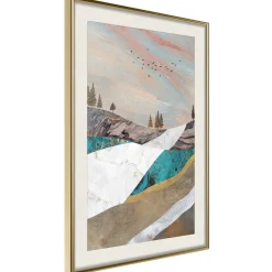 Poster 'Painted Landscape'