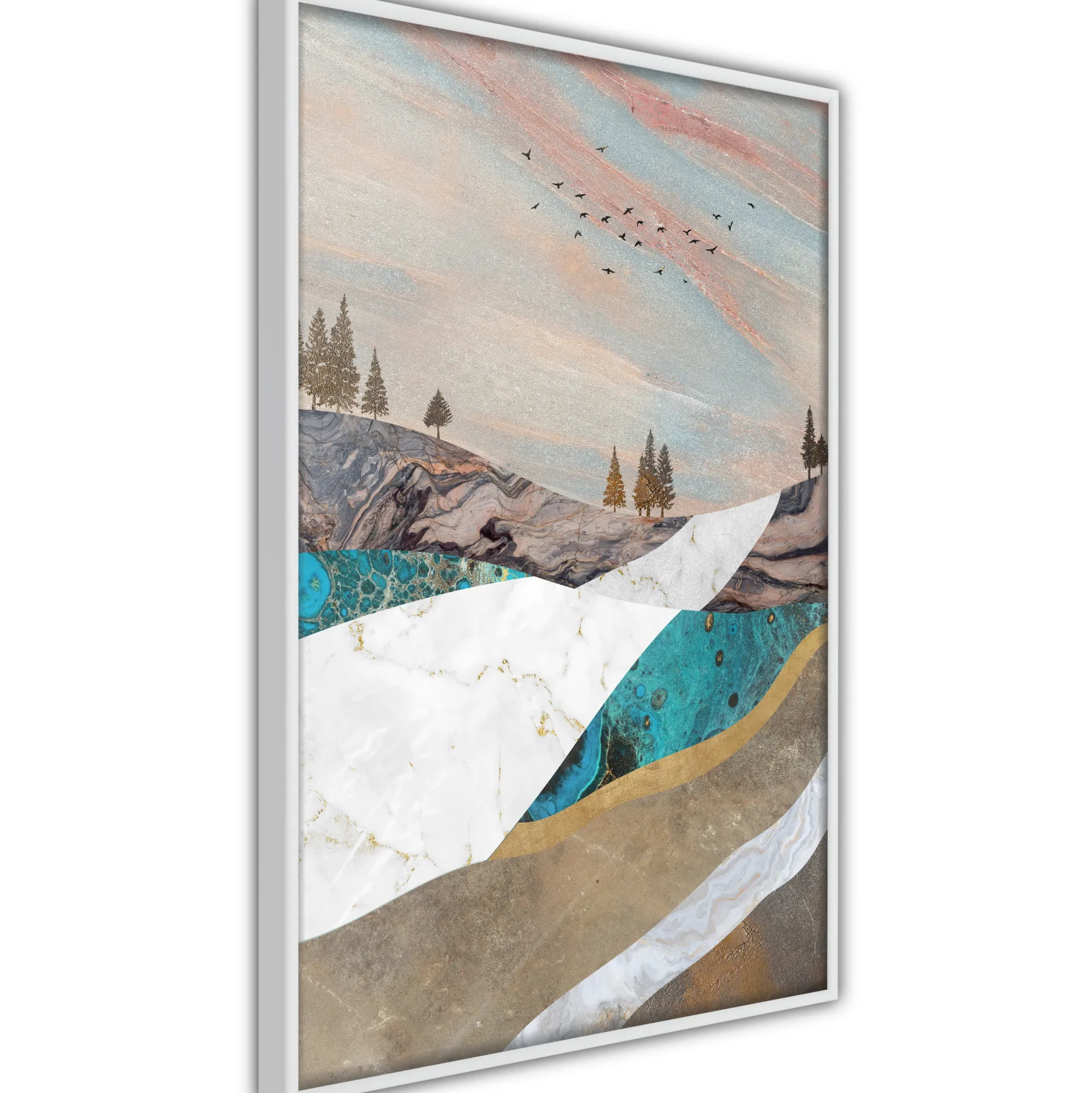 Poster 'Painted Landscape'