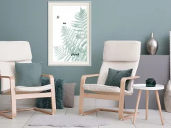 Poster 'Pale Green Fern'