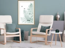 Poster 'Pale Green Fern'