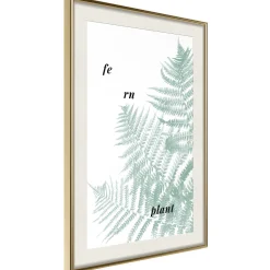 Poster 'Pale Green Fern'