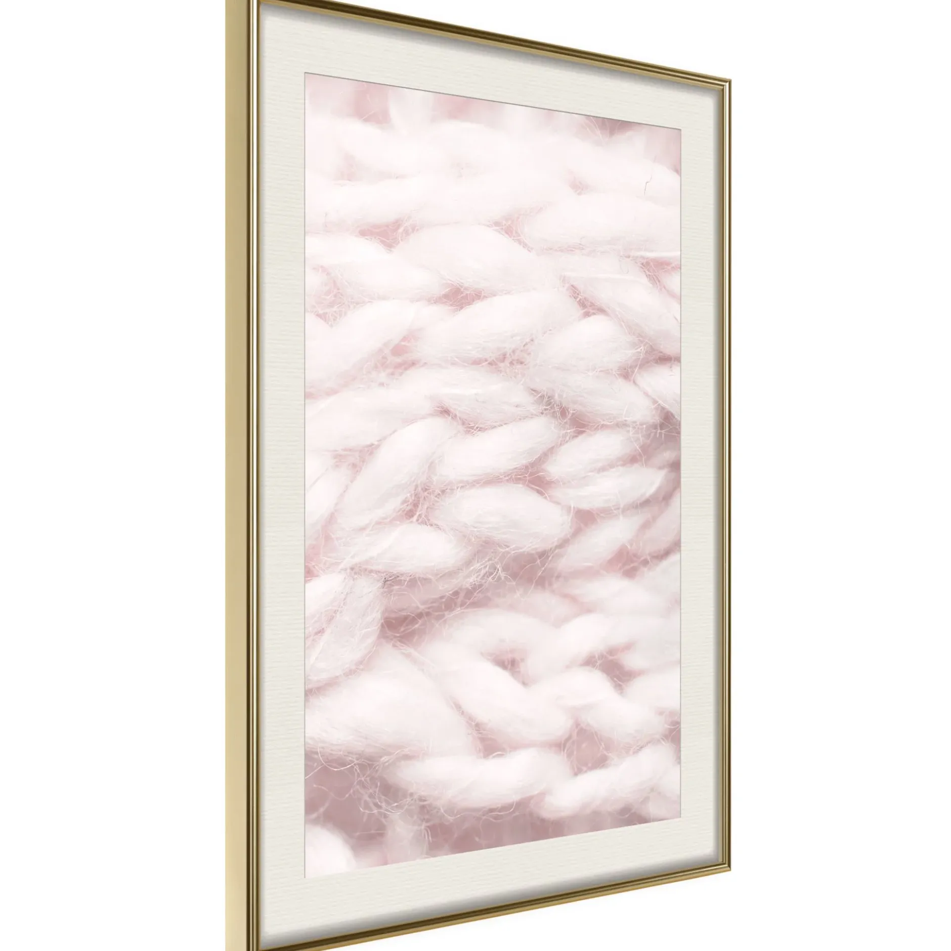 Poster 'Pale Pink Knit'