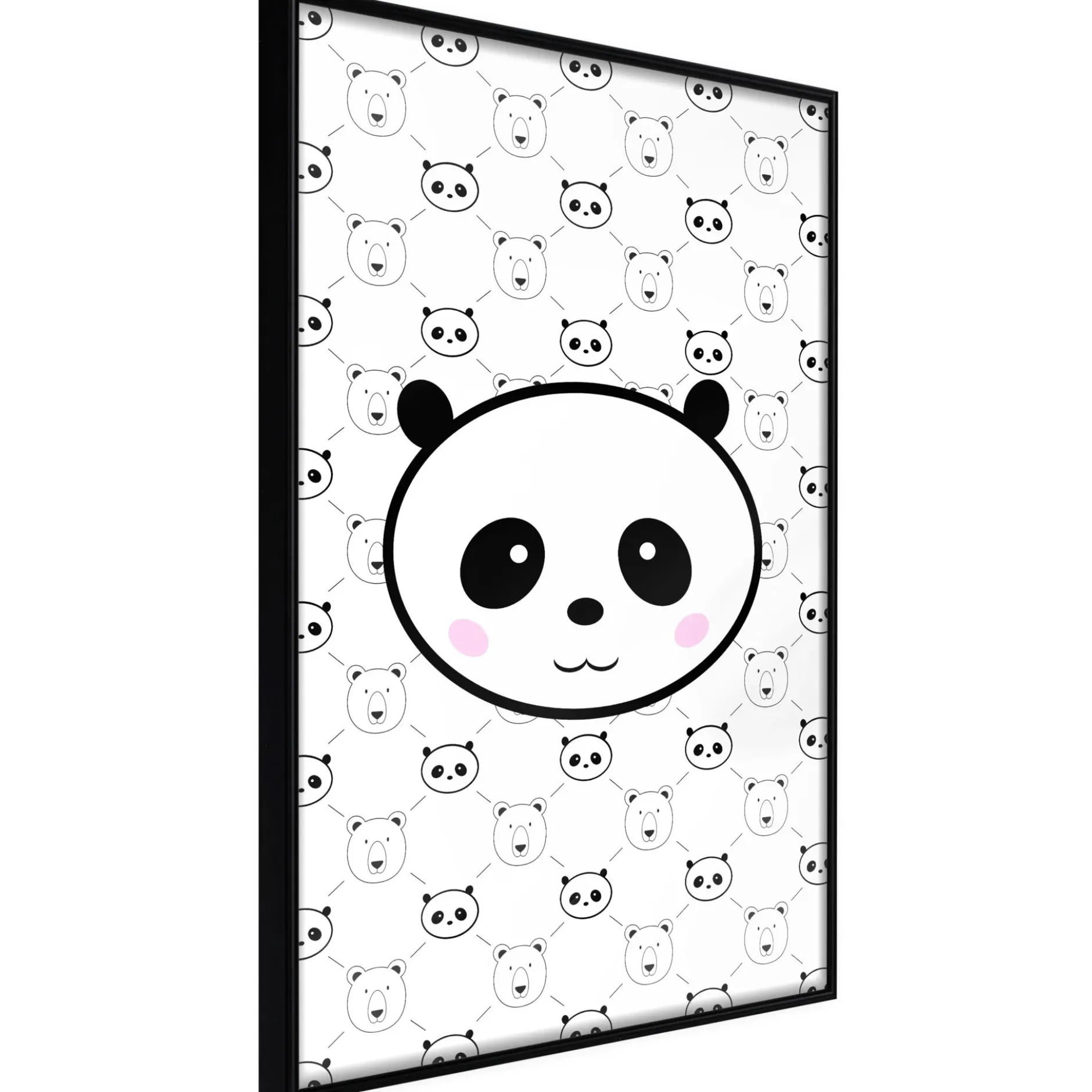 Poster 'Pandas and Bears'