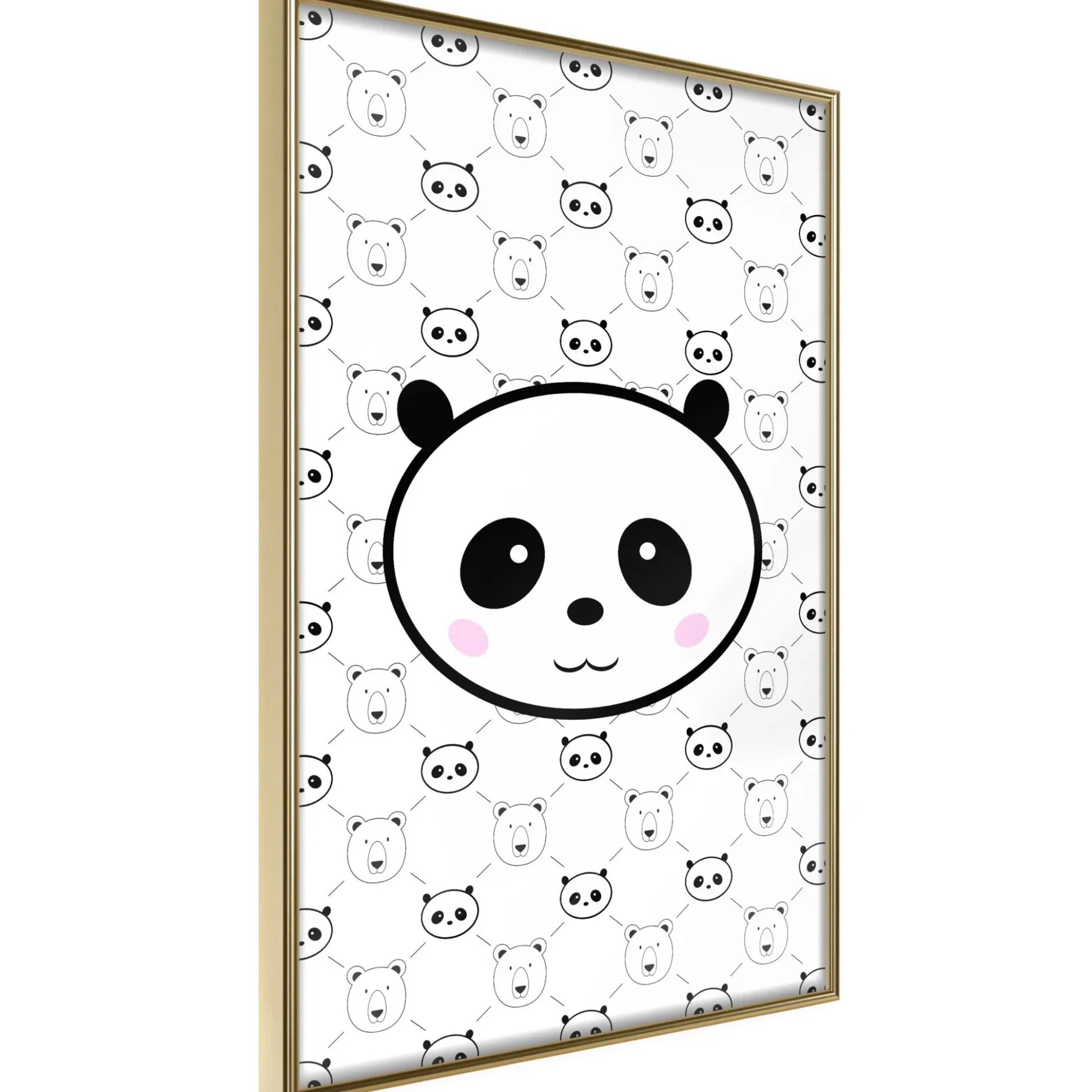 Poster 'Pandas and Bears'