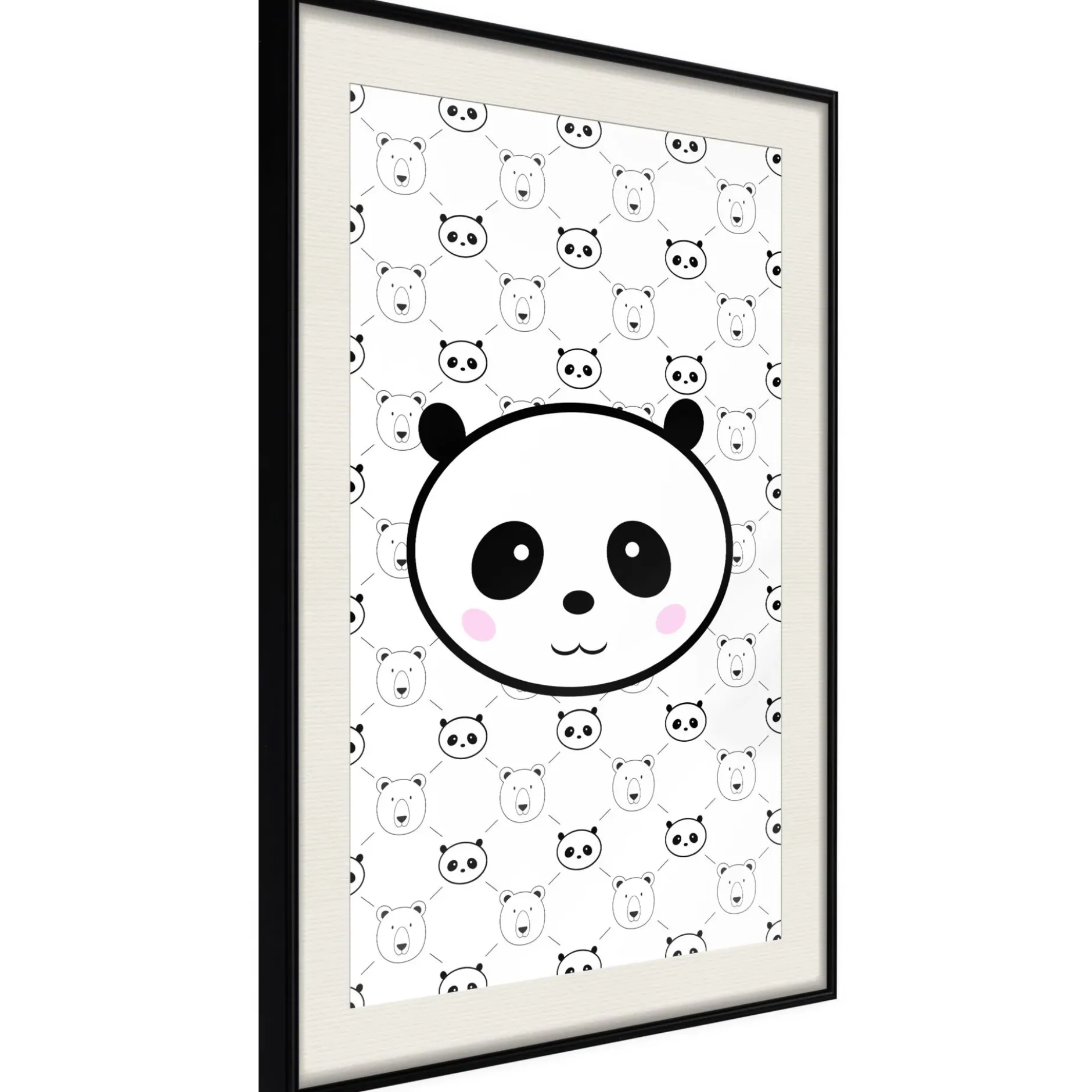 Poster 'Pandas and Bears'