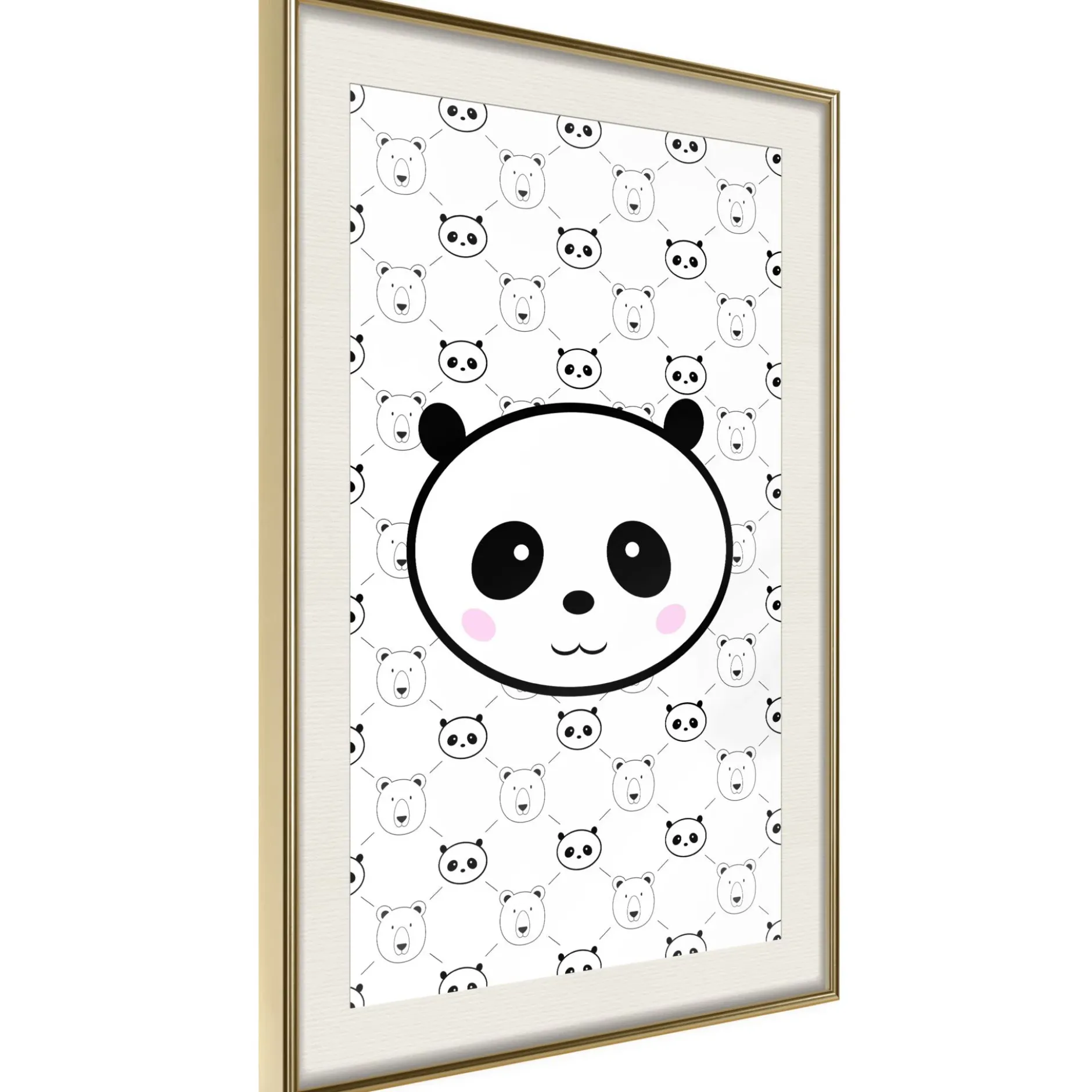 Poster 'Pandas and Bears'