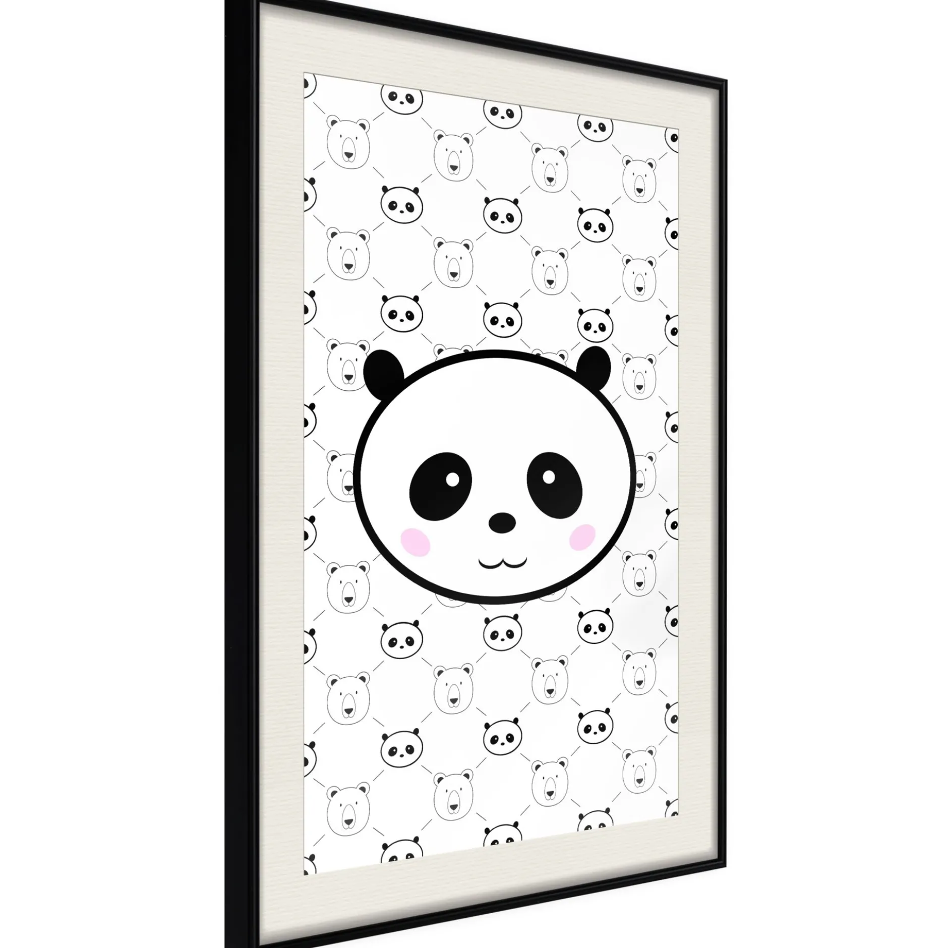 Poster 'Pandas and Bears'