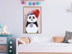Poster 'Panda with a Balloon'