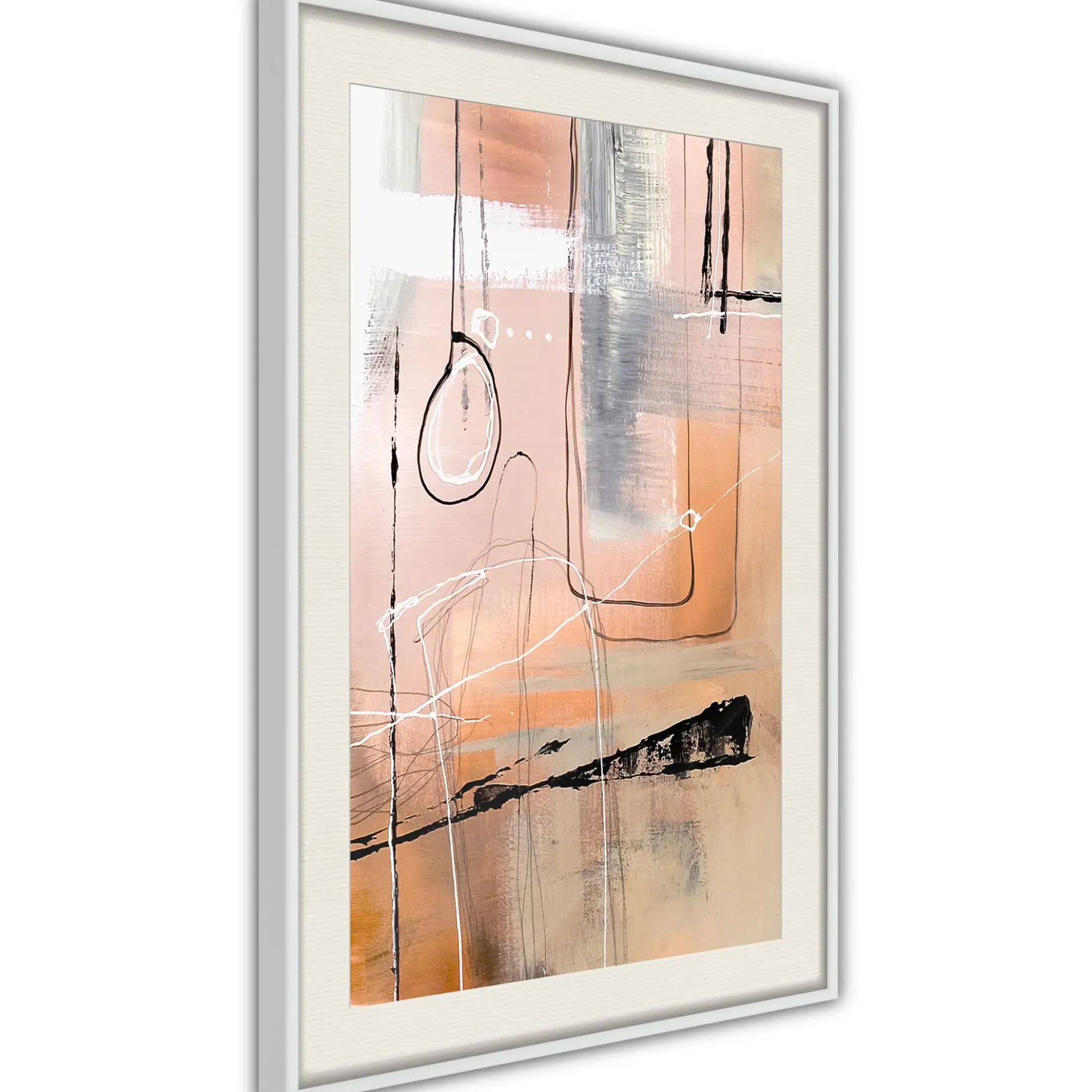 Poster 'Pastel Abstraction'
