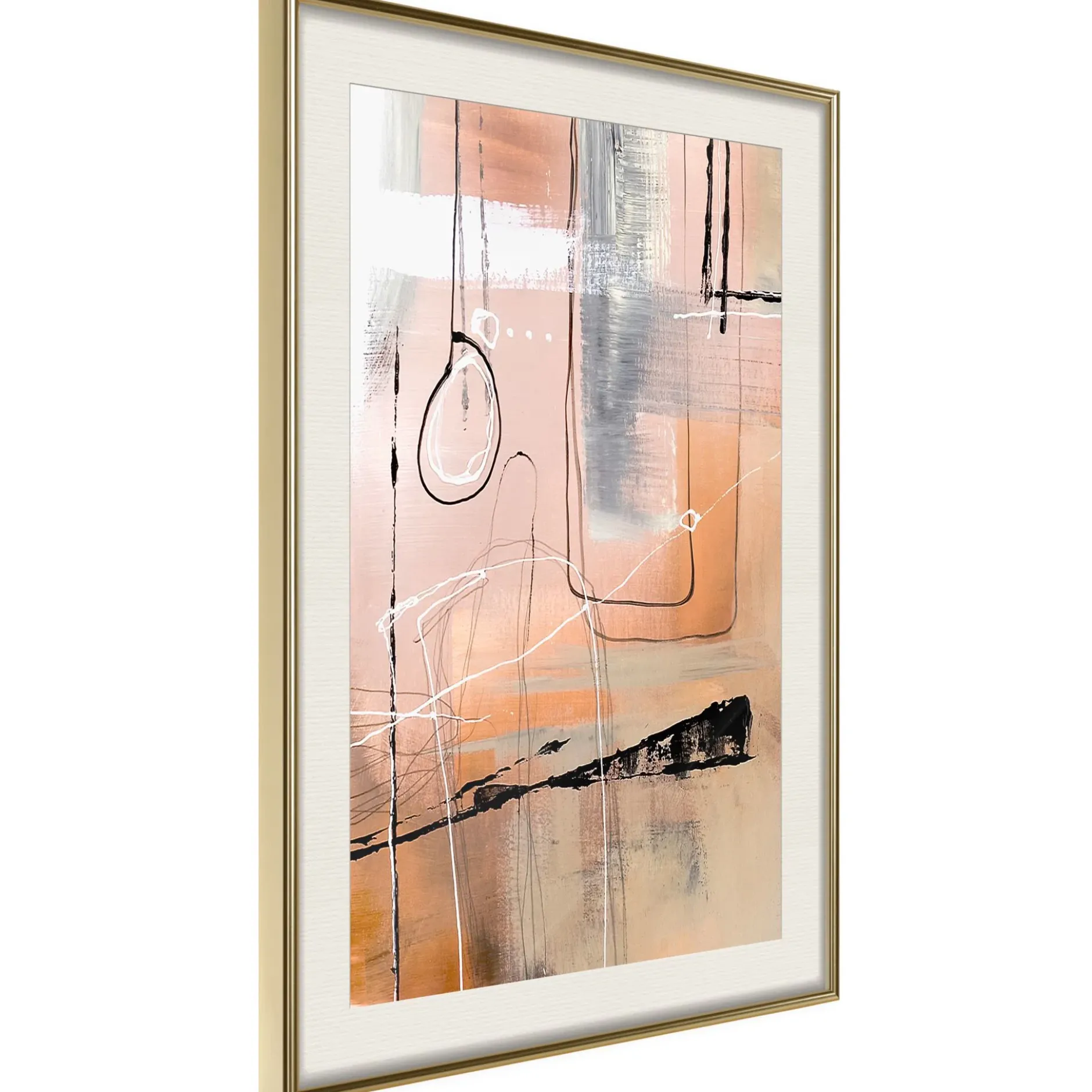 Poster 'Pastel Abstraction'