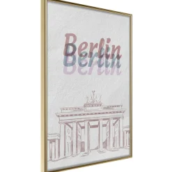 Poster 'Pastel Berlin'