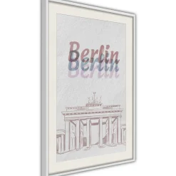 Poster 'Pastel Berlin'