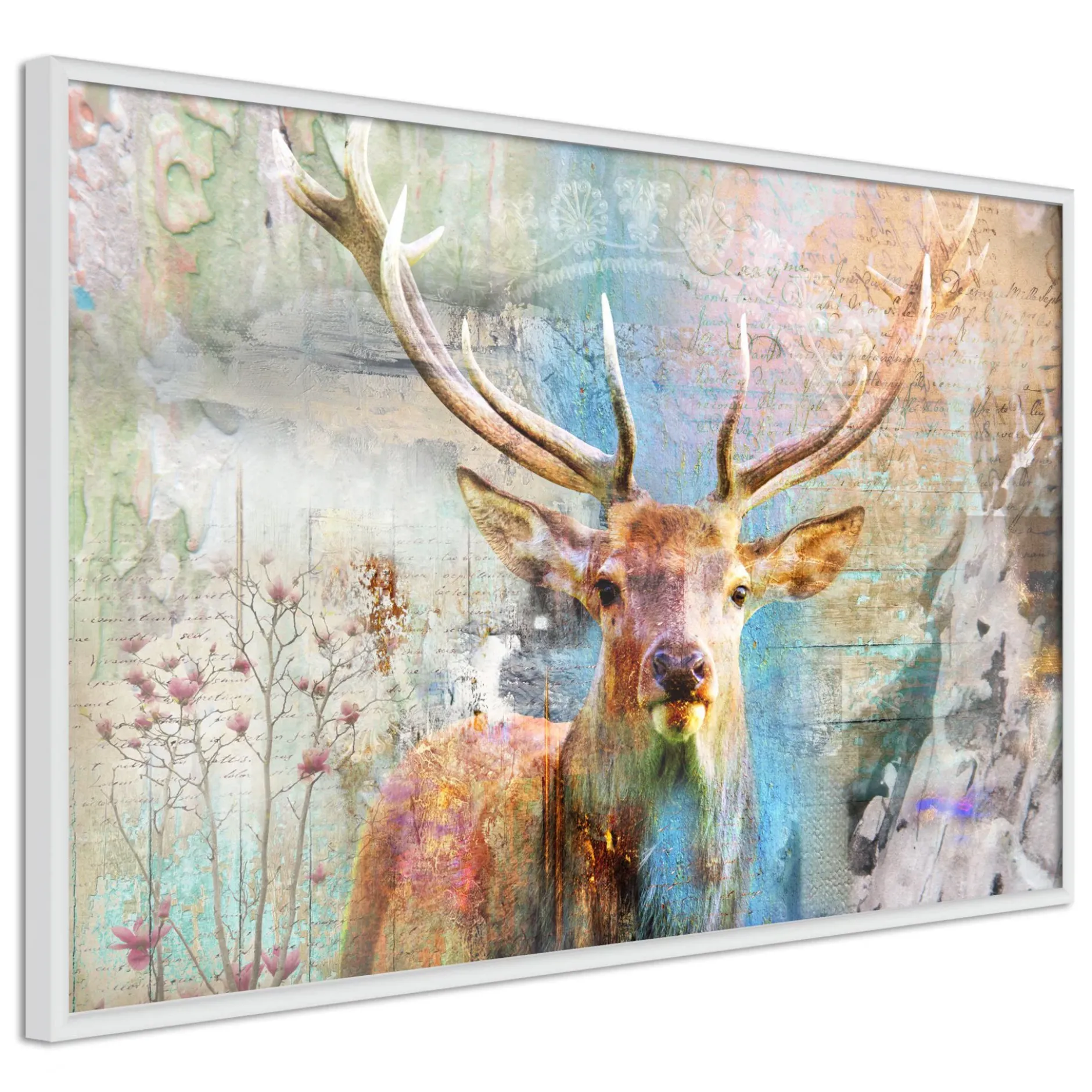 Poster 'Pastel Deer'