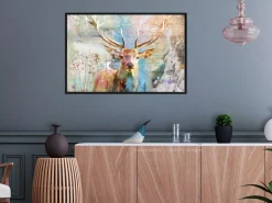 Poster 'Pastel Deer'