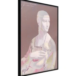 Poster 'Pastel Lady'
