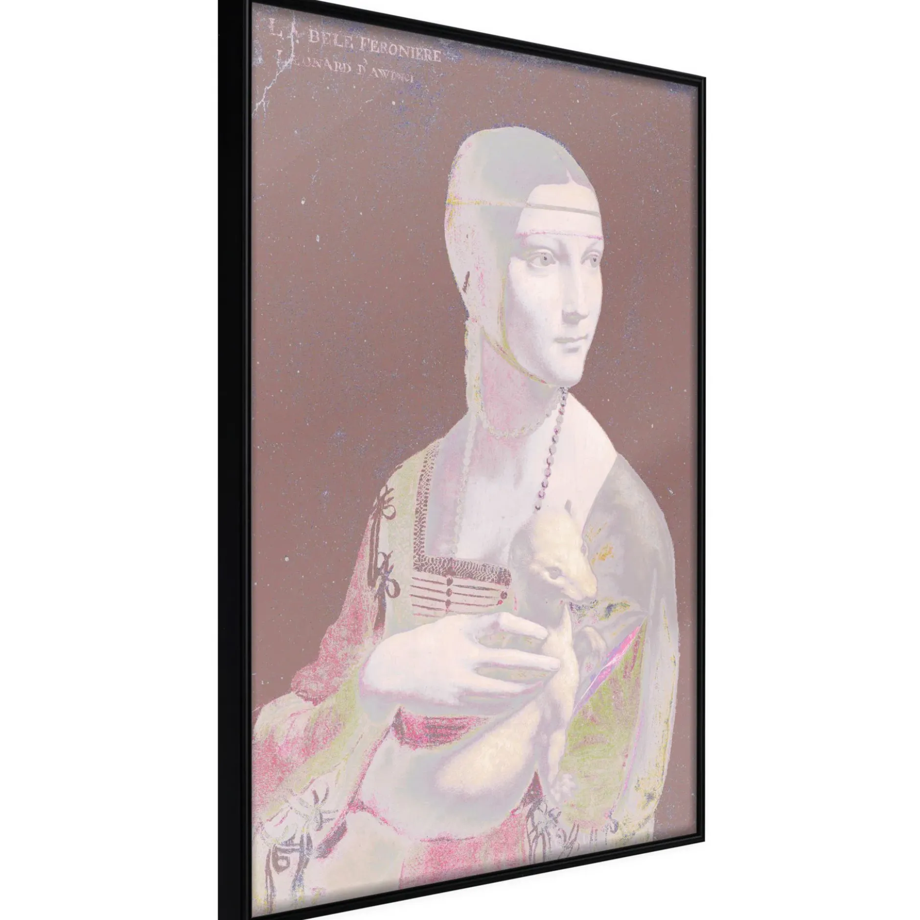 Poster 'Pastel Lady'