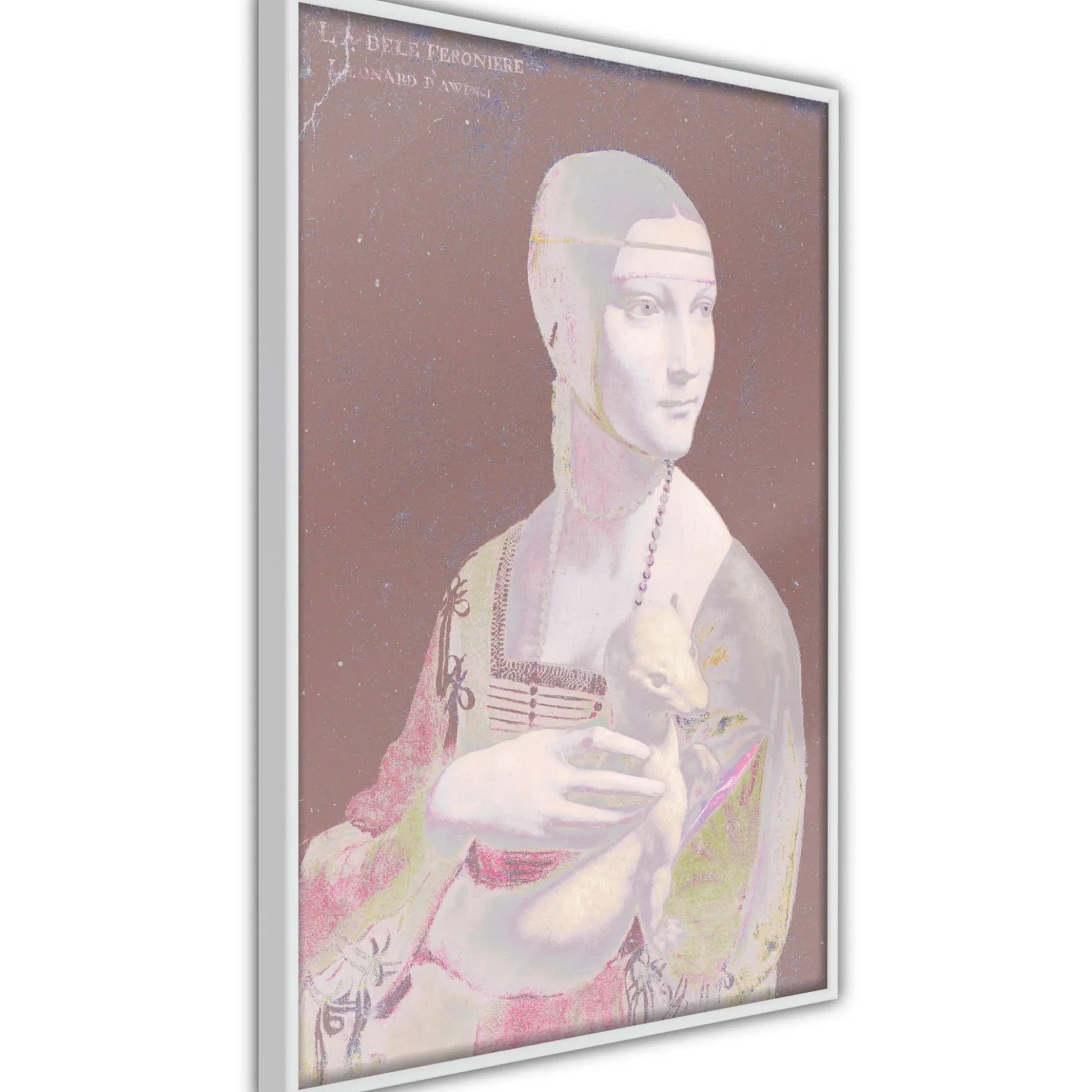Poster 'Pastel Lady'