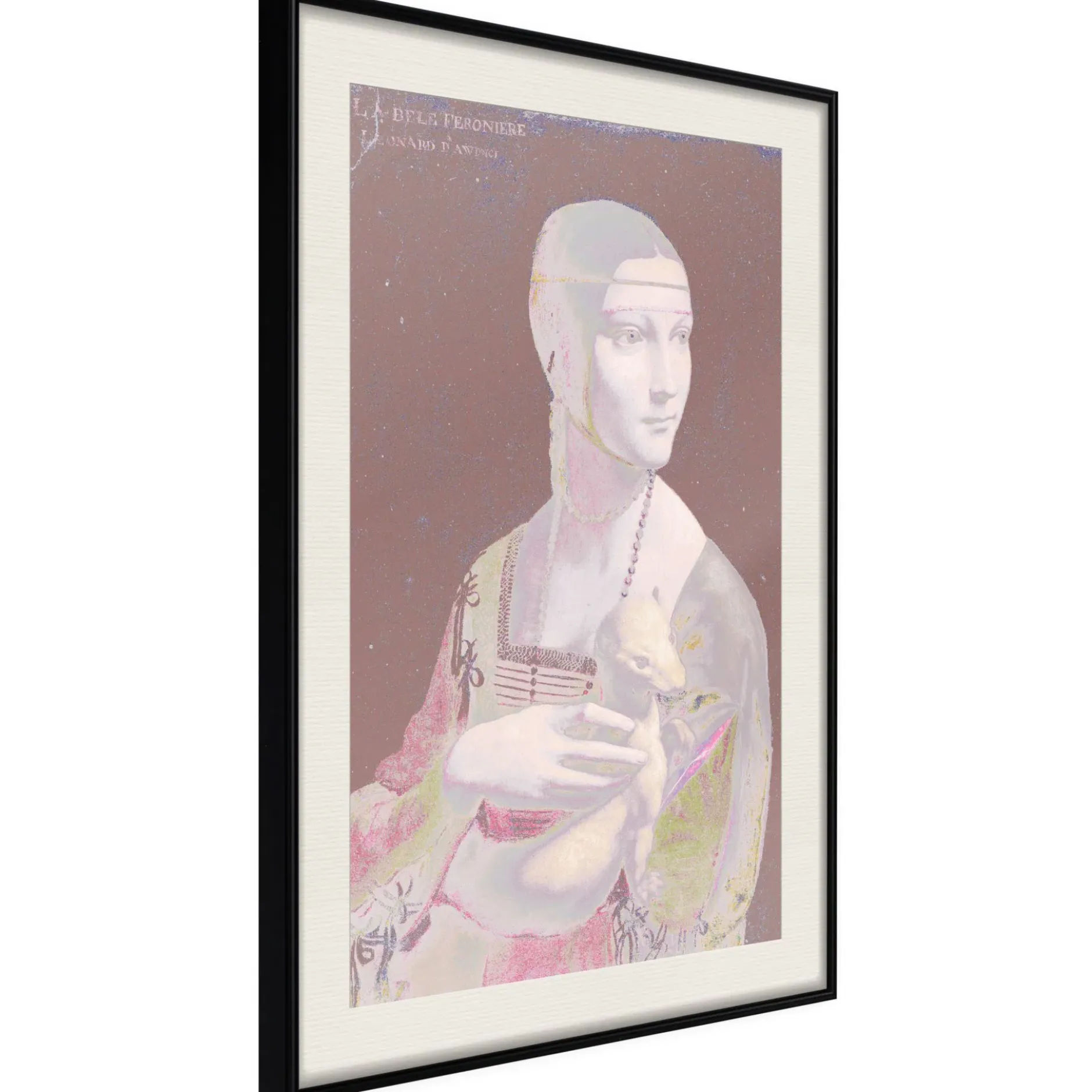 Poster 'Pastel Lady'
