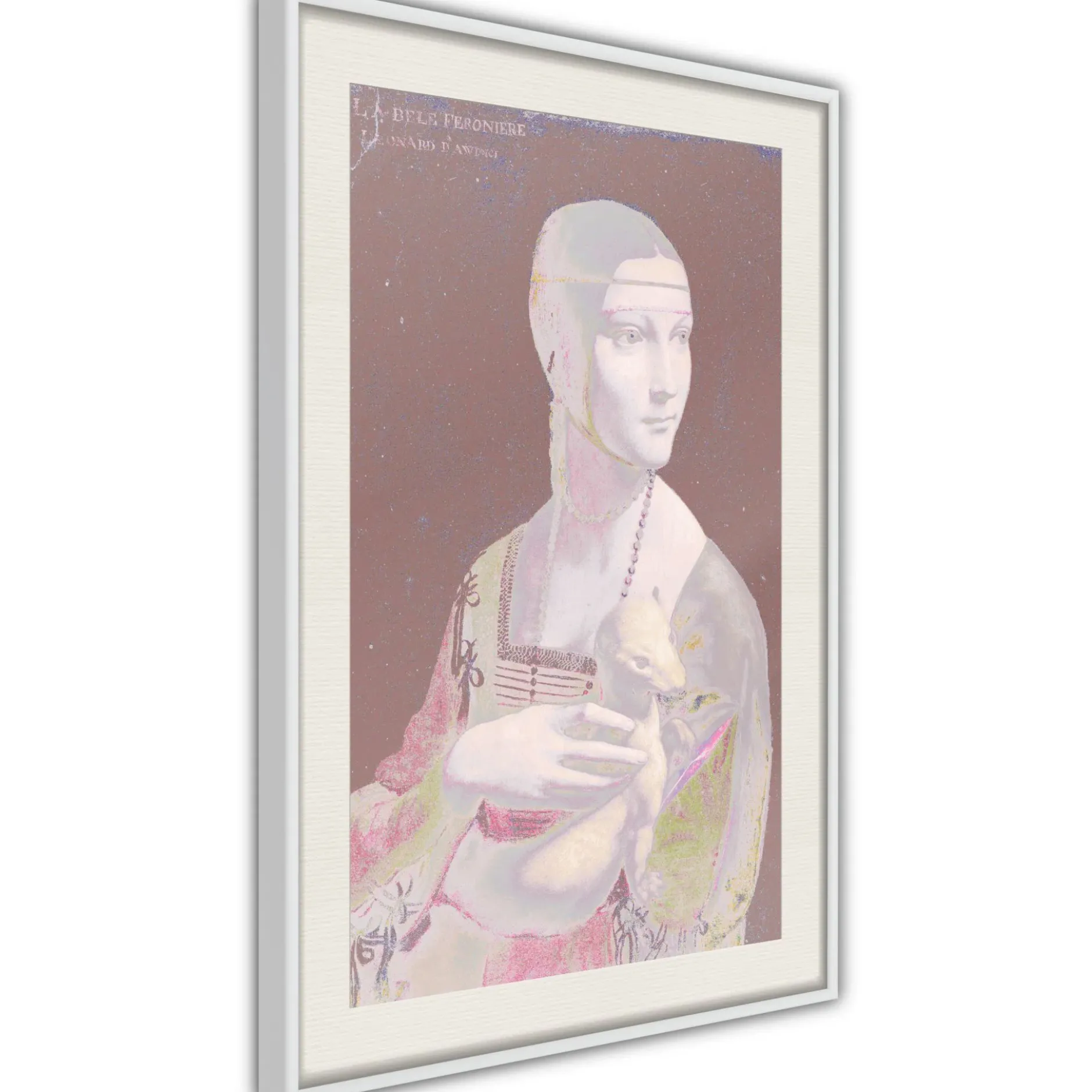 Poster 'Pastel Lady'