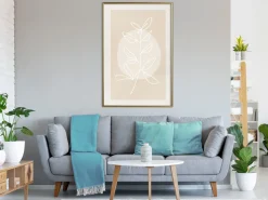 Poster 'Pastel Plant'