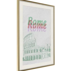 Poster 'Pastel Rome'