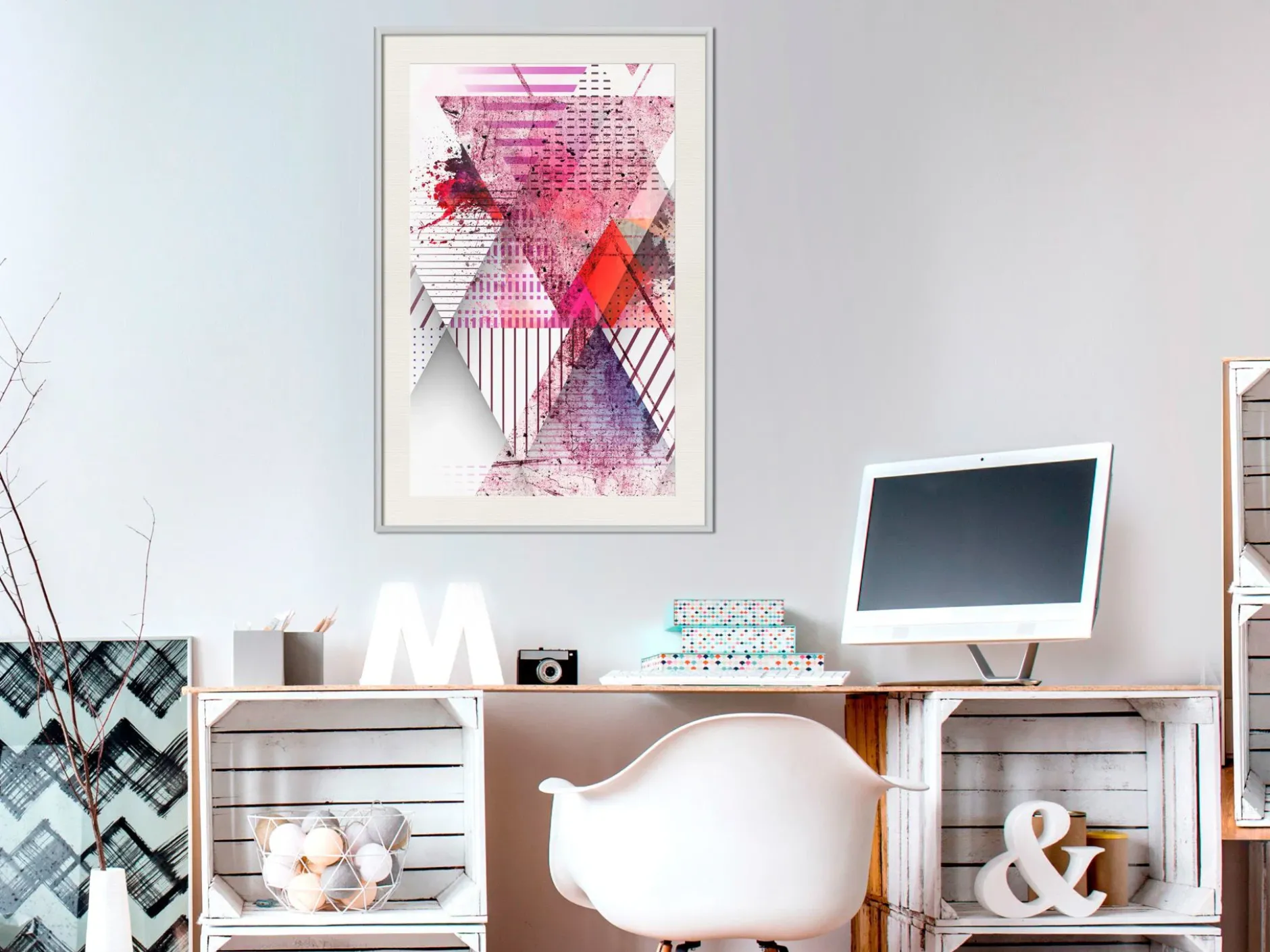 Poster 'Patchwork I'