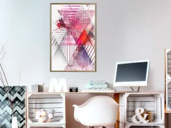 Poster 'Patchwork I'