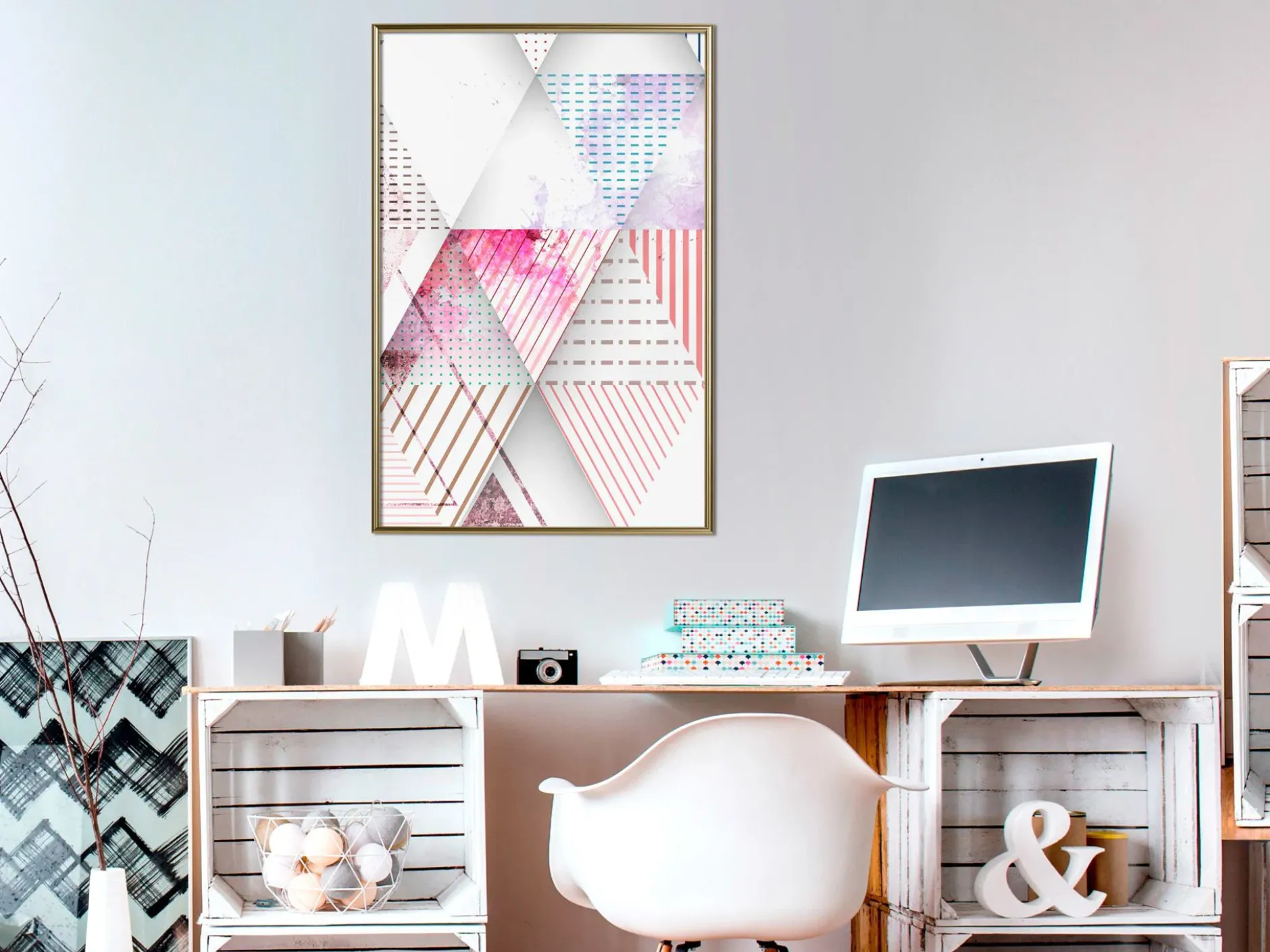 Poster 'Patchwork III'