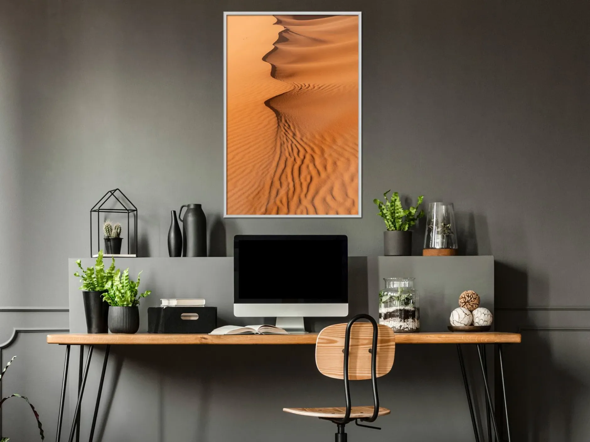 Poster 'Patterns on the Sand'