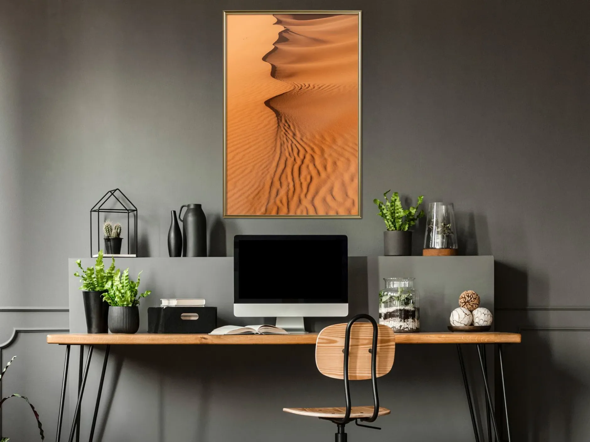 Poster 'Patterns on the Sand'