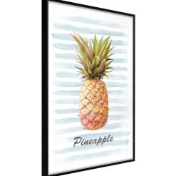 Poster 'Pineapple and Stripes'