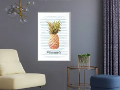 Poster 'Pineapple and Stripes'