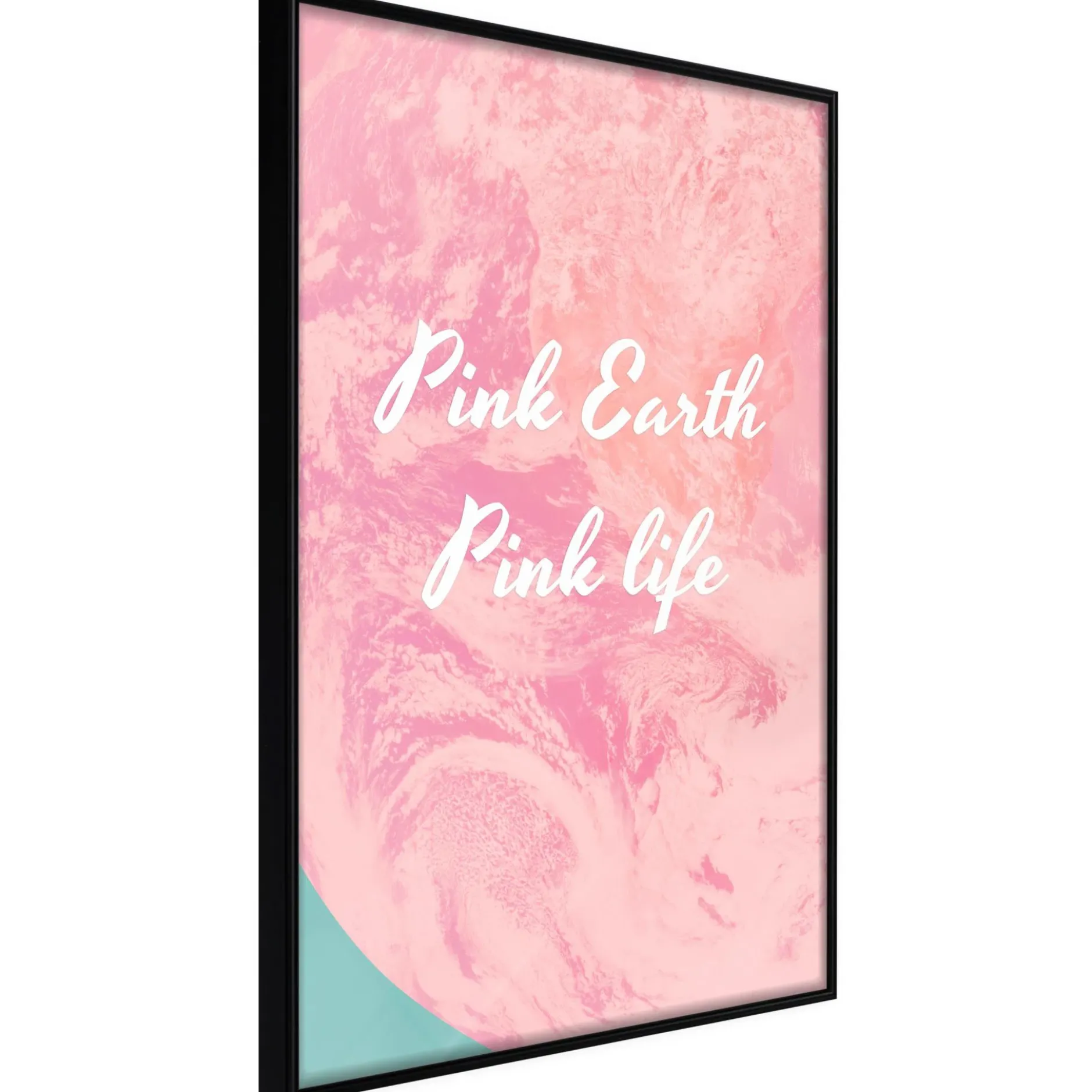 Poster 'Pink Earth, Pink Life'