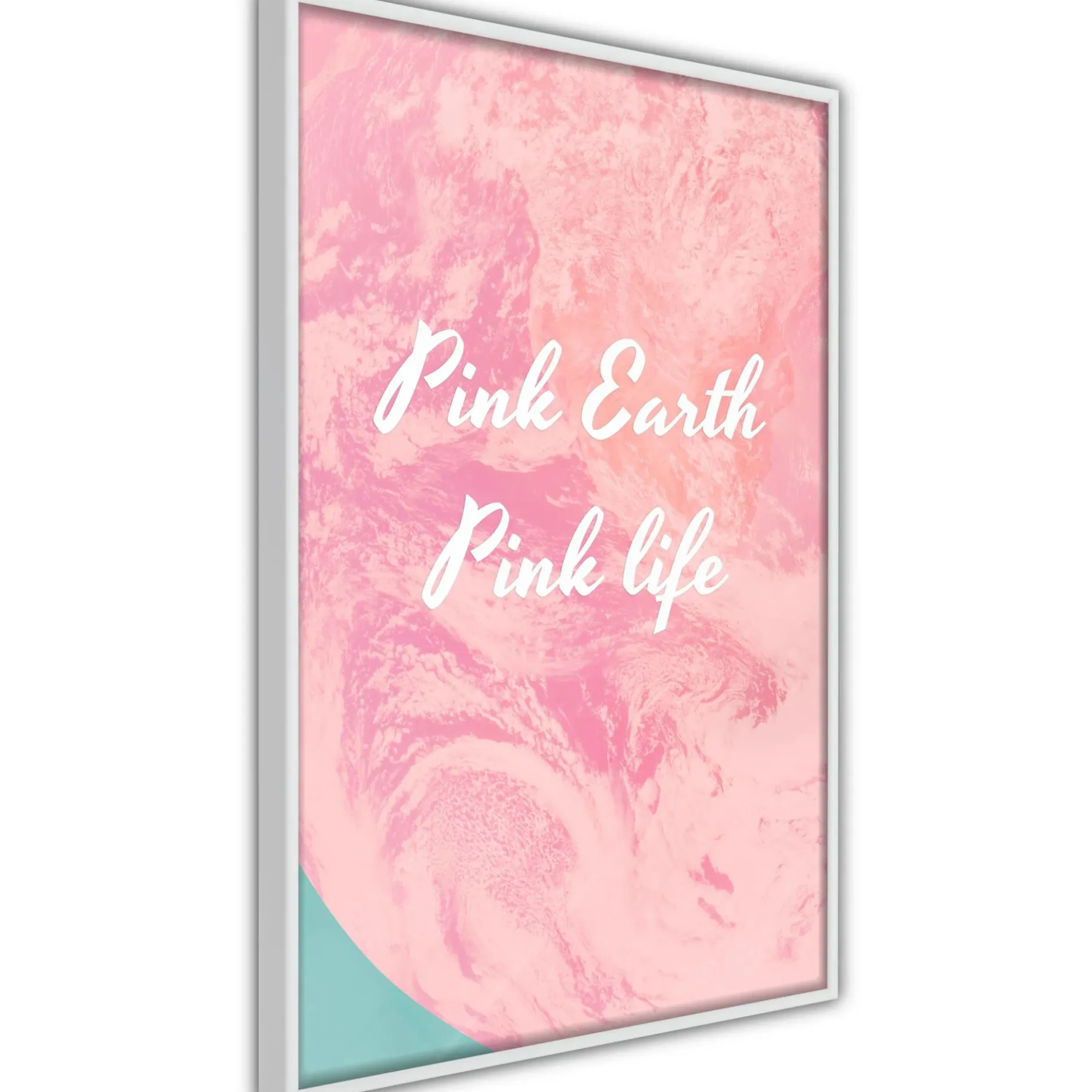 Poster 'Pink Earth, Pink Life'