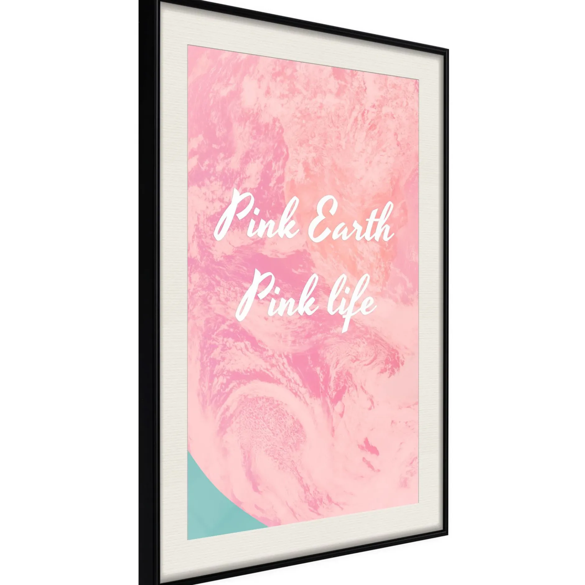 Poster 'Pink Earth, Pink Life'