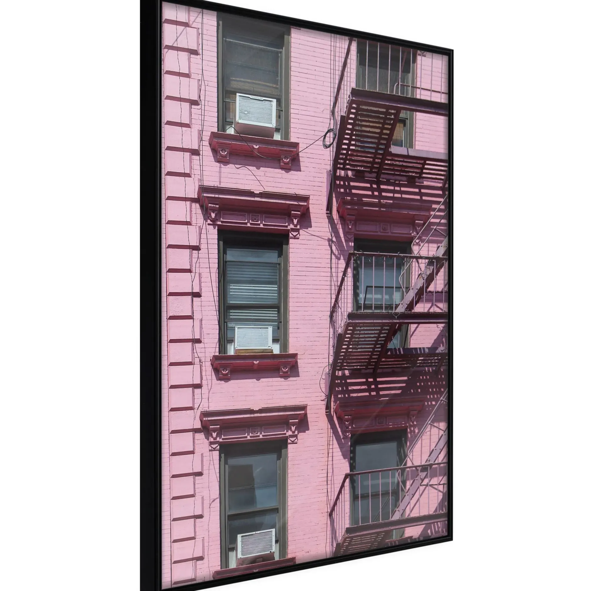 Poster 'Pink Facade'