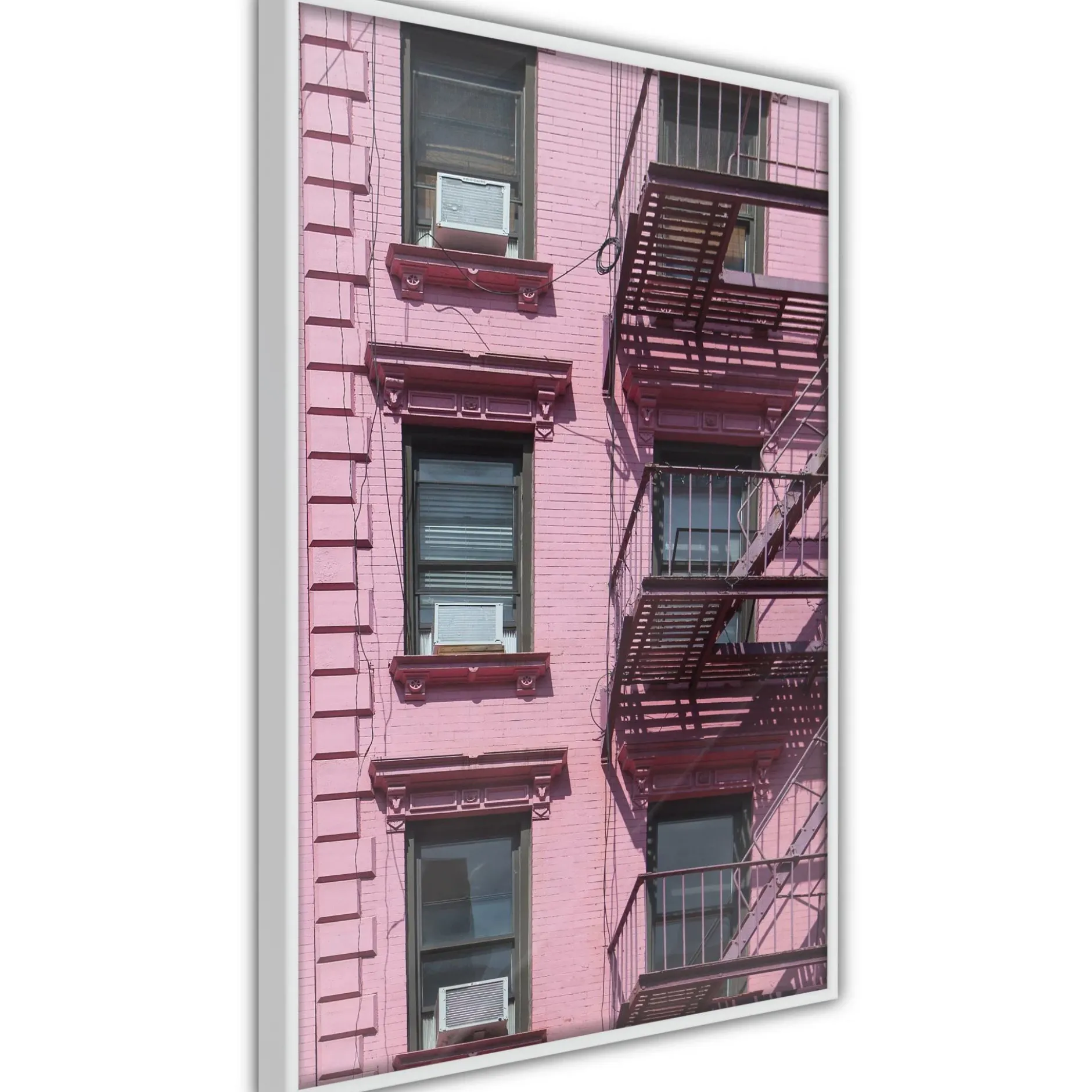 Poster 'Pink Facade'