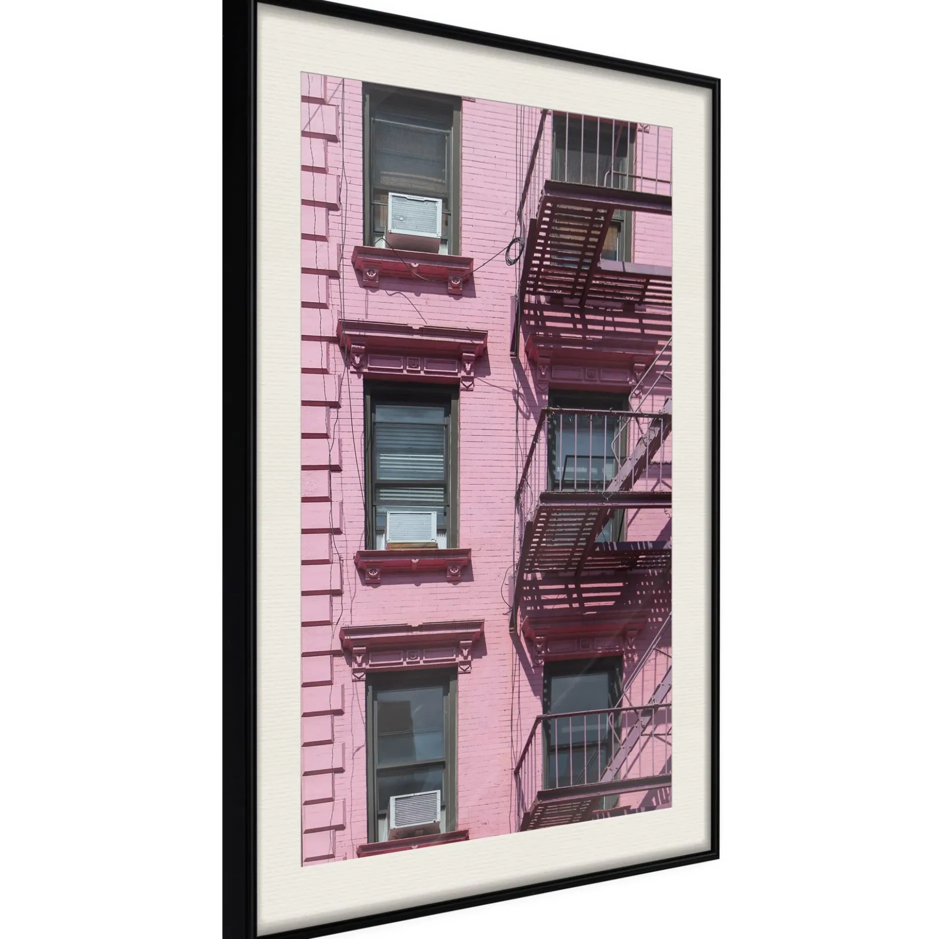 Poster 'Pink Facade'