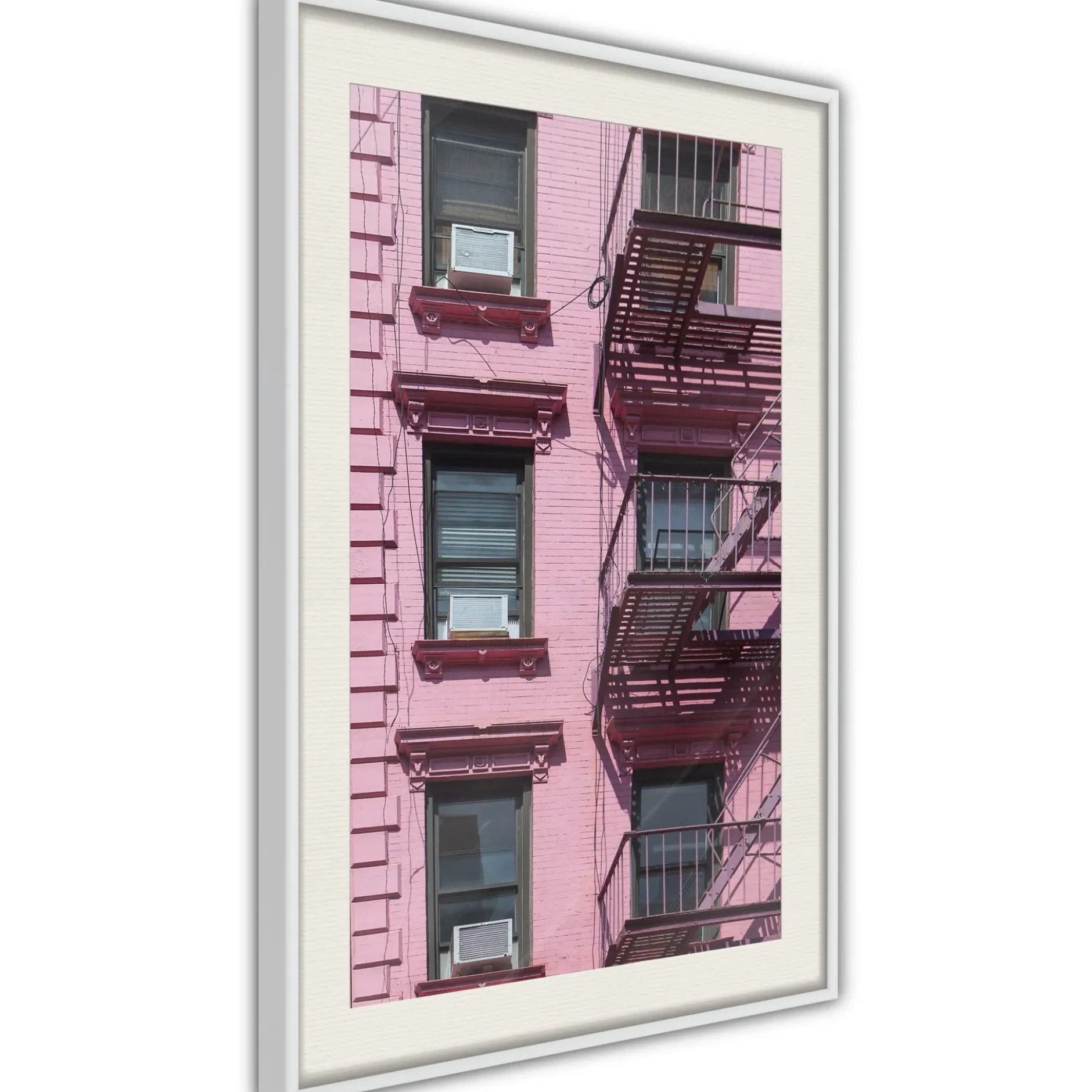 Poster 'Pink Facade'